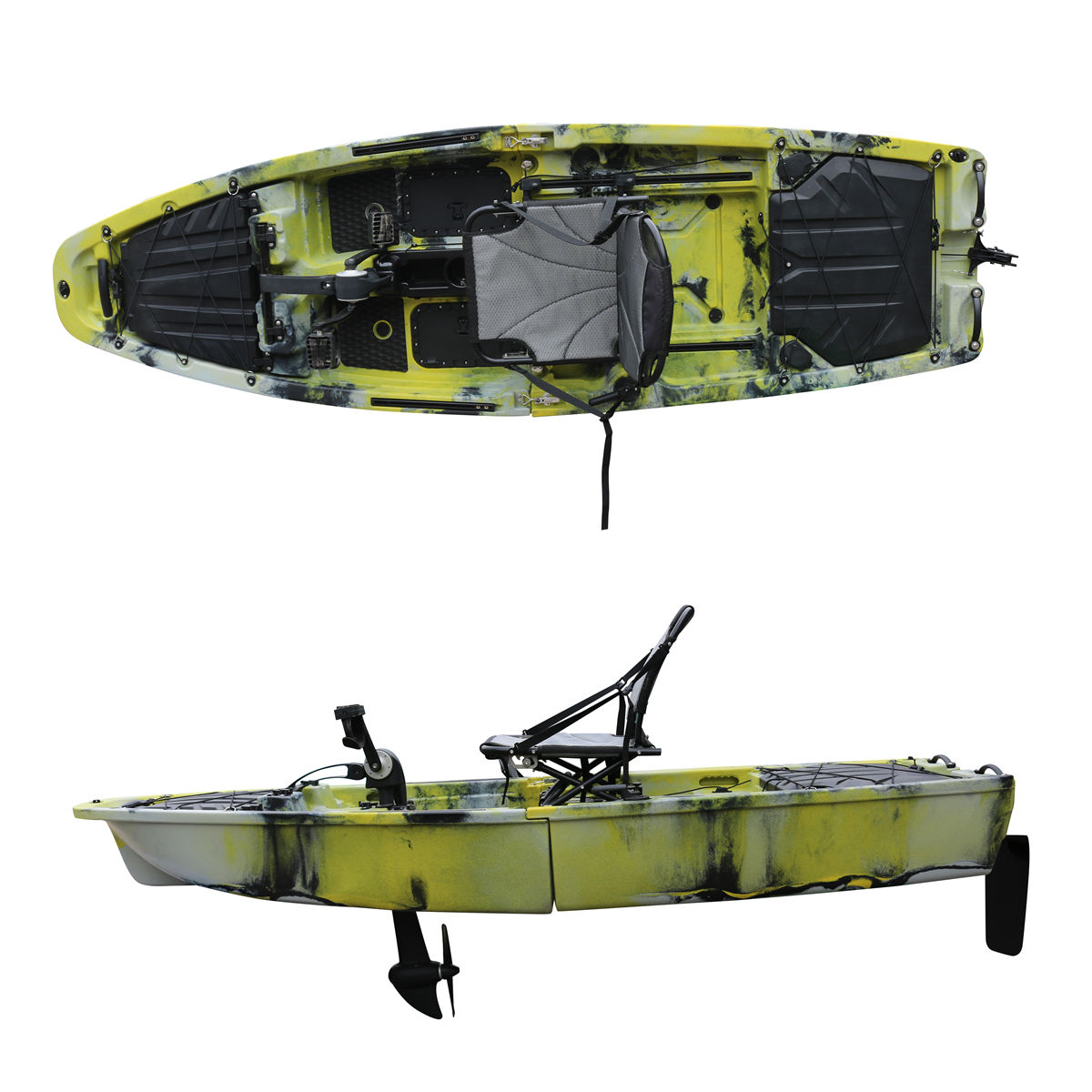 Vicking 9.3FT Single Person Mo - огляд і ціна Fishing Kayak Pedal Drive