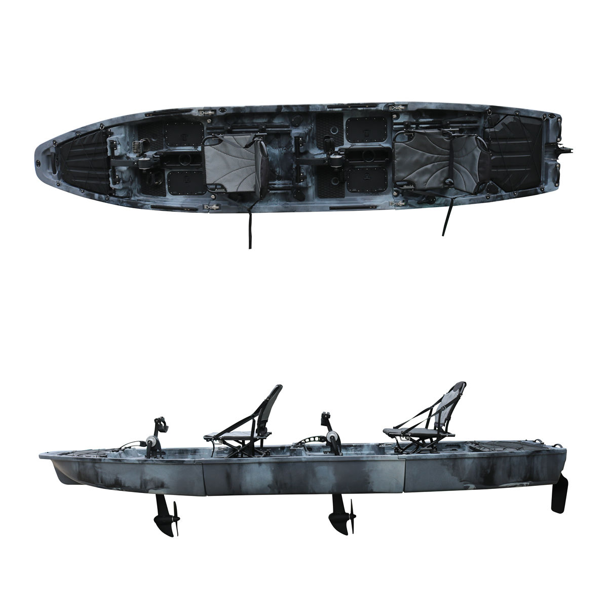 Vicking 9.3FT Single Person Mo - огляд і ціна Fishing Kayak Pedal Drive