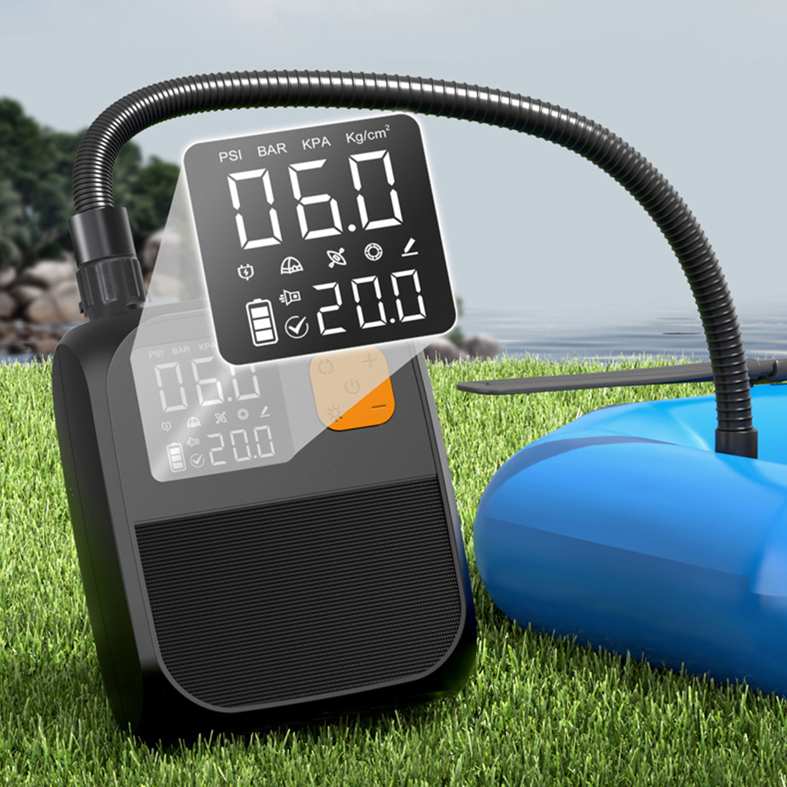 Electric Paddle Board Pump Rec - огляд і ціна Fishing Kayak Paddle