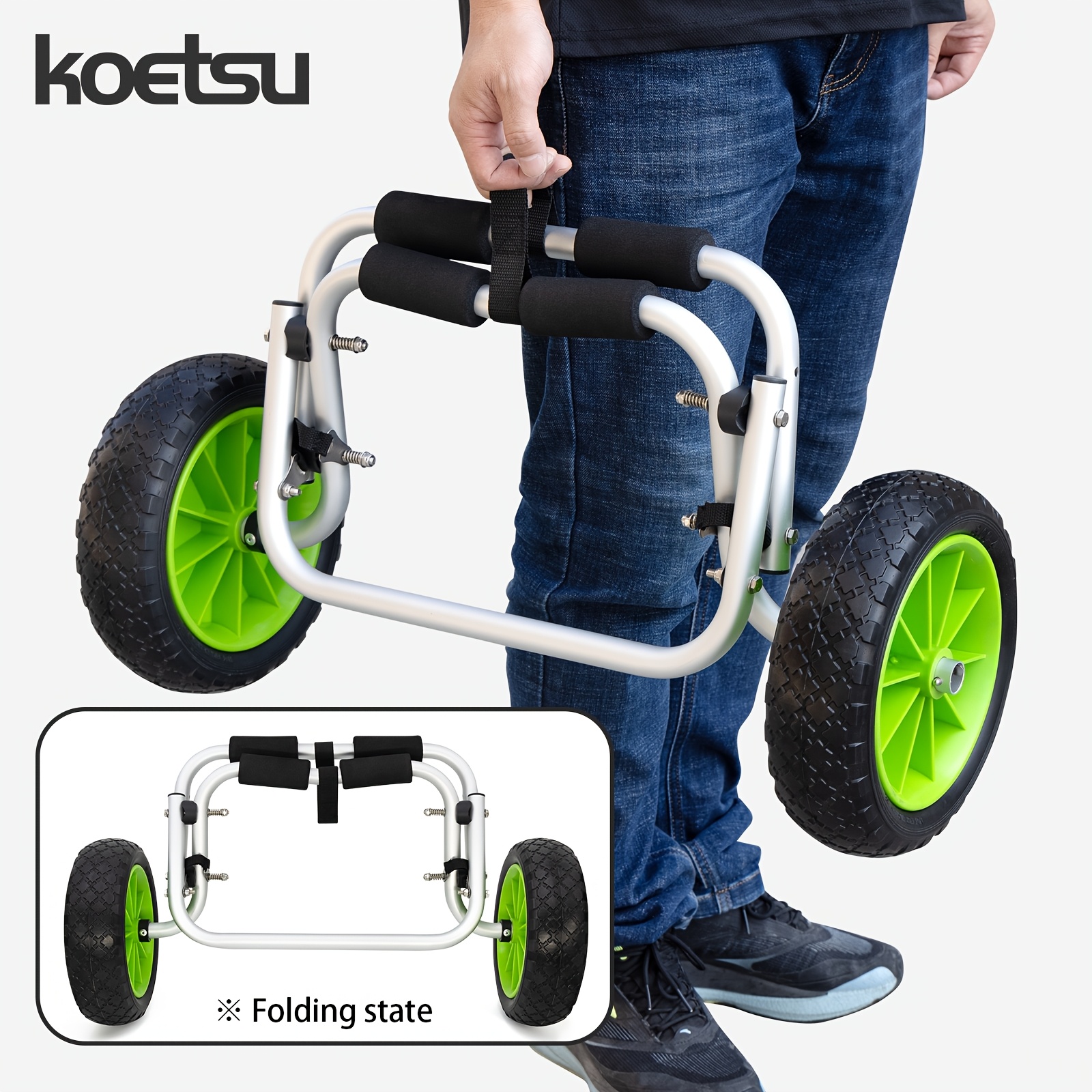 KOETSU Paddle Board Transport  - огляд і ціна Fishing Kayak Cart