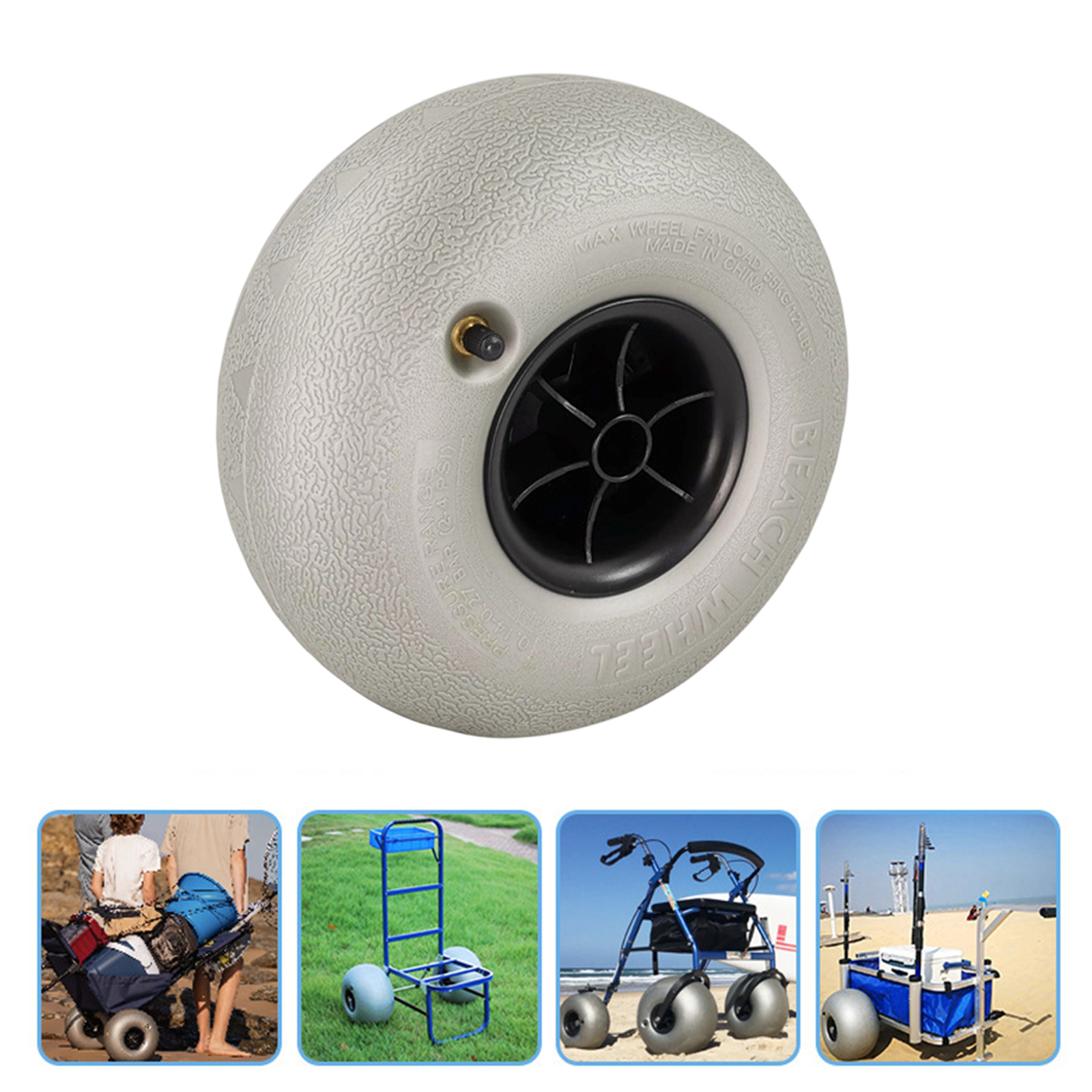 10In Balloon Wheels Profession - огляд і ціна Fishing Kayak Cart
