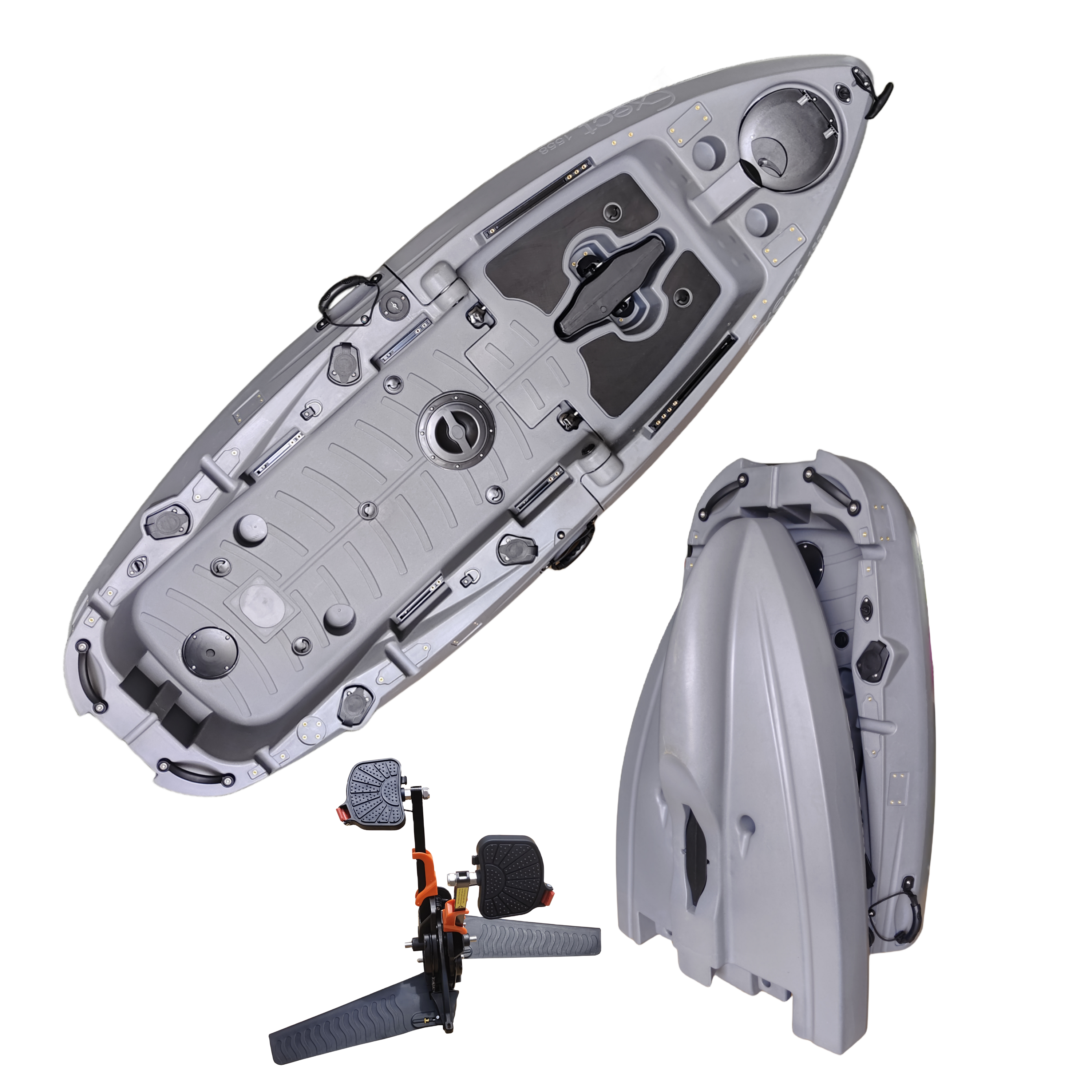 Plastic Kayak Pedal Kayak Fish - огляд і ціна Fishing Kayak Seat