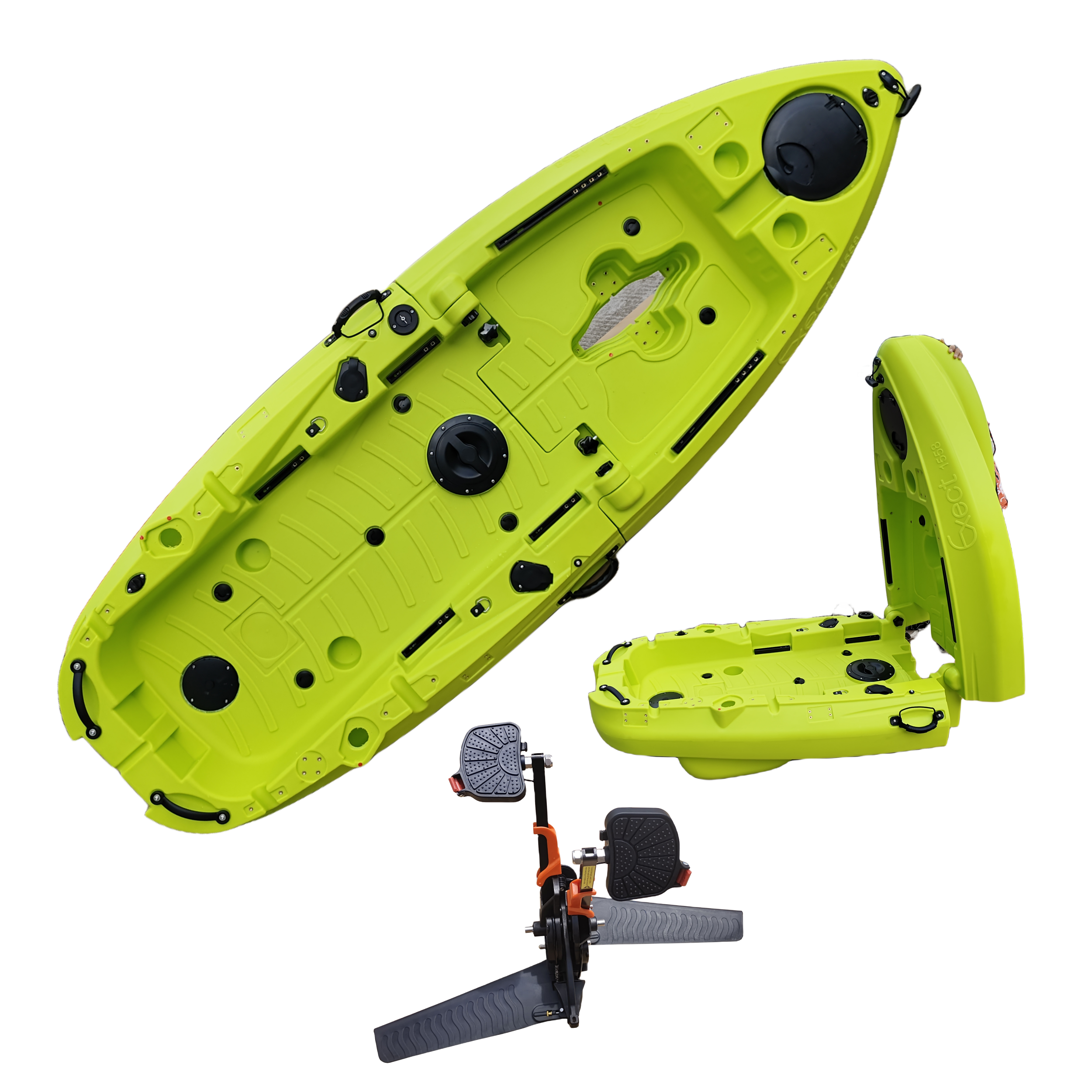 Plastic Kayak Pedal Kayak Fish - огляд і ціна Fishing Kayak Seat
