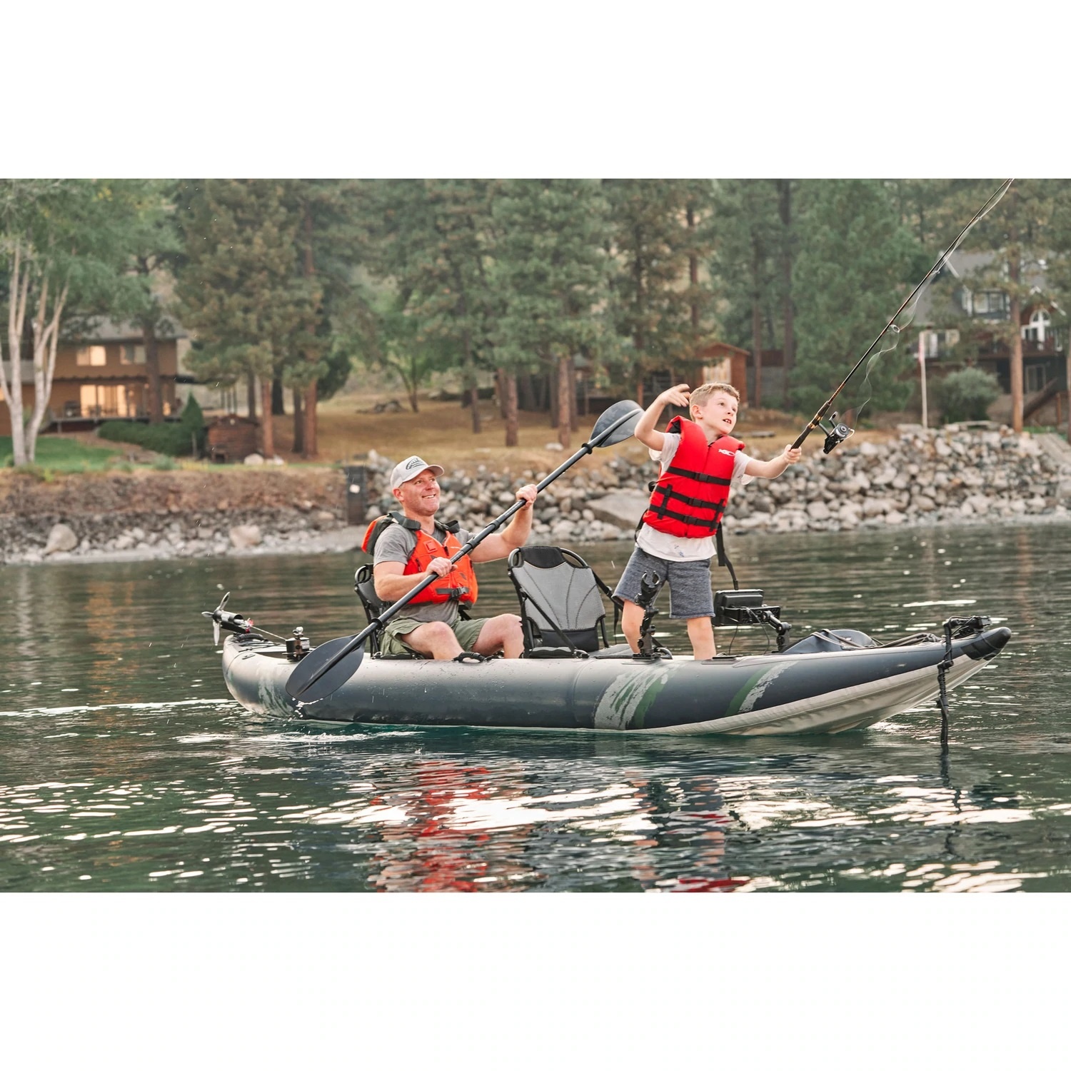 Airo Inflatable Fishing Kayak  - огляд і ціна Fishing Kayak Seat