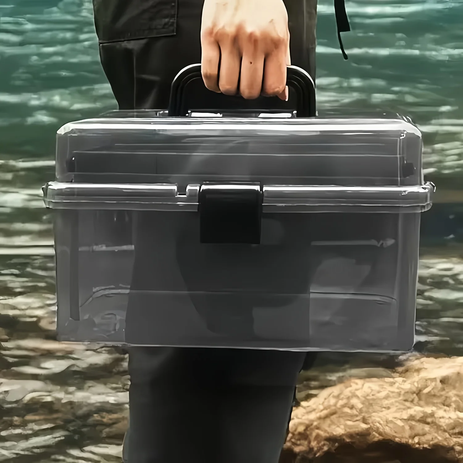 Durable PE Fishing Gear Box |  - огляд і ціна Fishing Kayak Crate