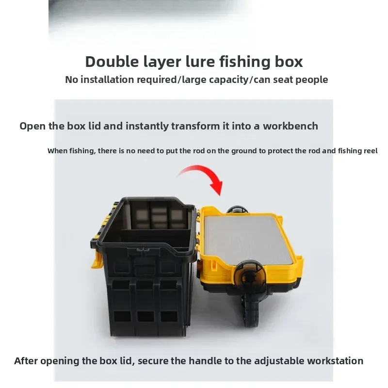 Outdoor Lure Fishing Box Multi - огляд і ціна Fishing Kayak Crate