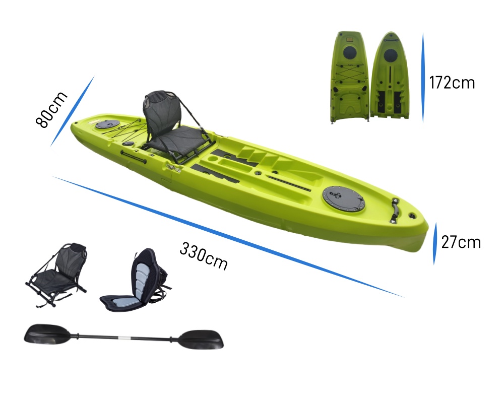 2025 NEW Modular Kayak 11ft Si - огляд і ціна Fishing Kayak Paddle