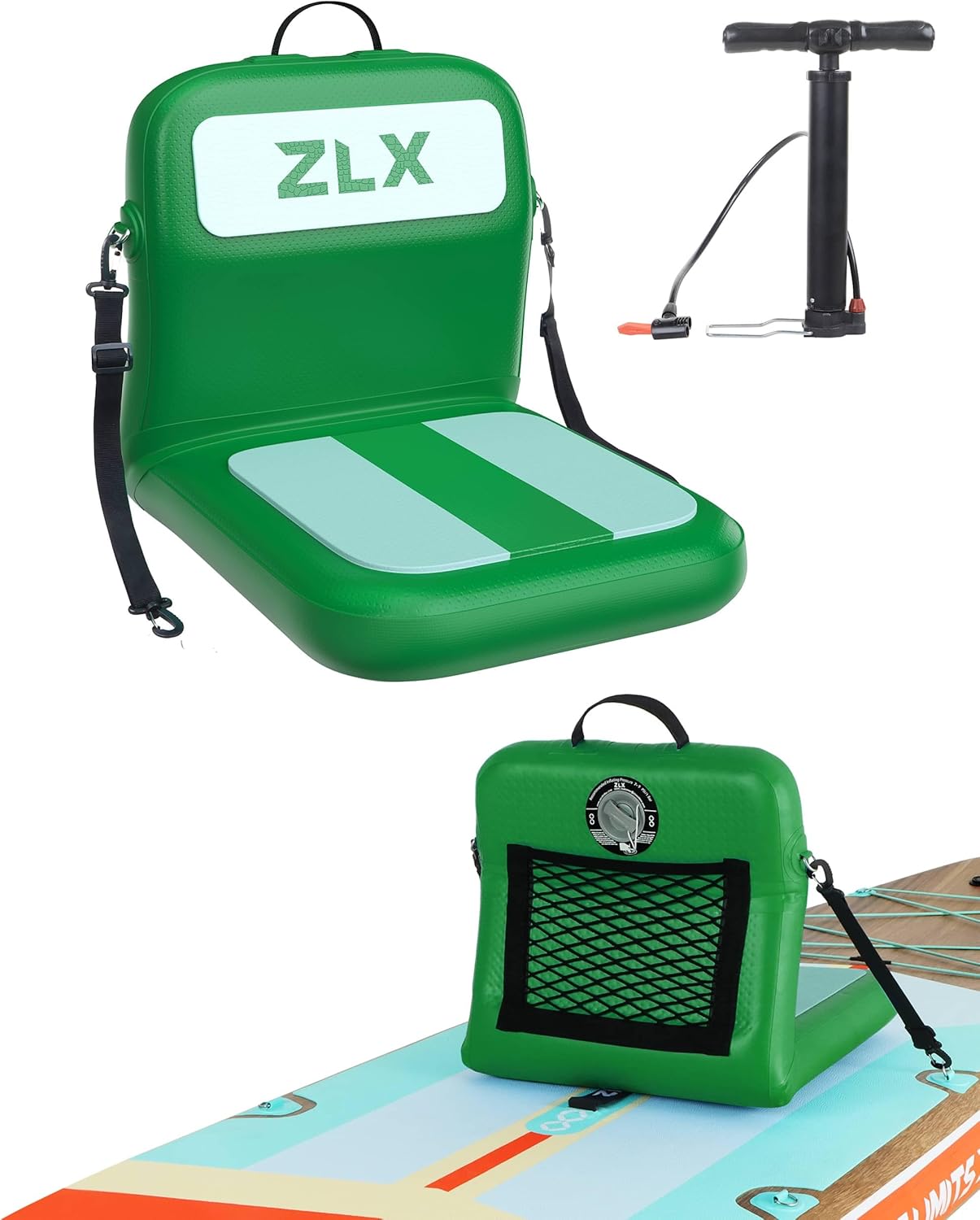 Portable Inflatable Kayak Seat - огляд і ціна Fishing Kayak Seat