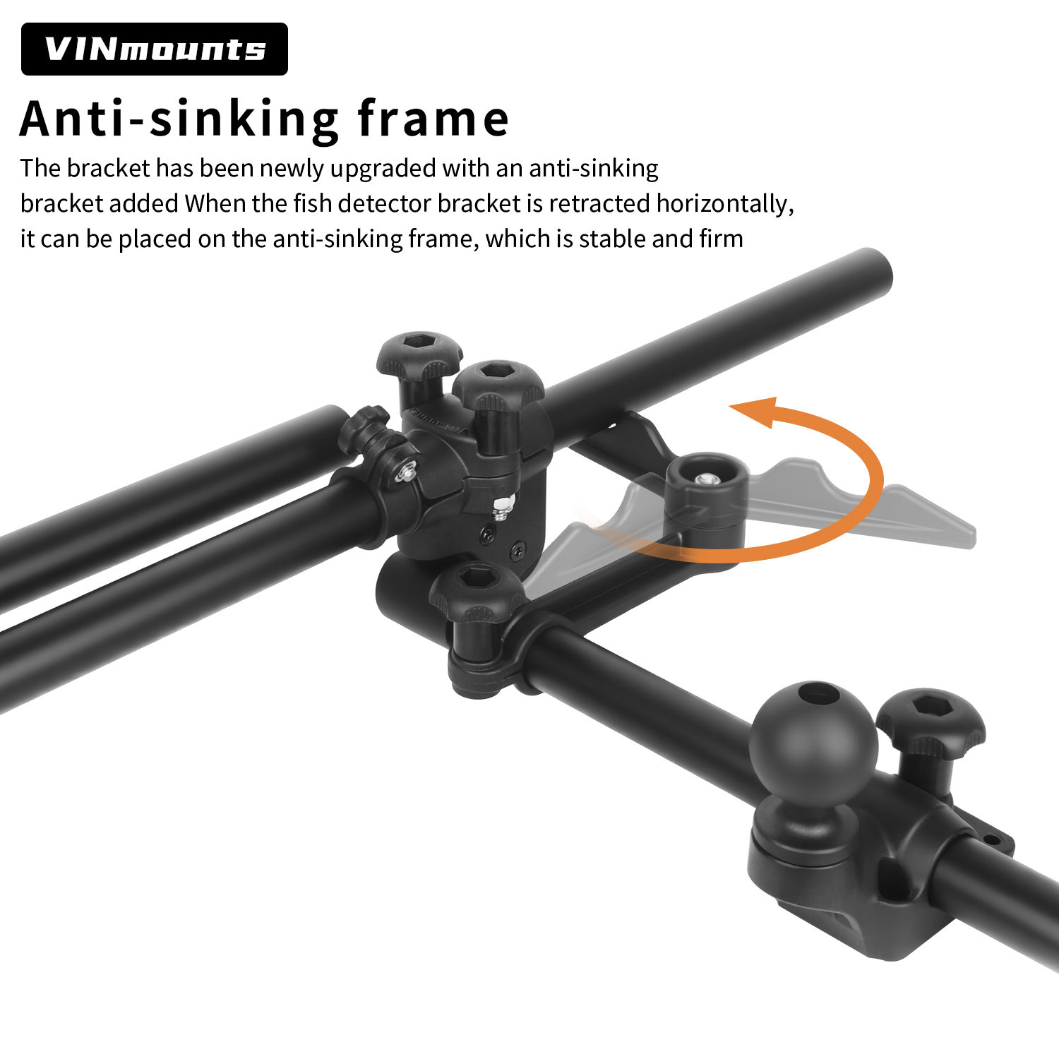 VIN Mounts Universal Sonar Fis - огляд і ціна Fishing Kayak Fish Finder Mount