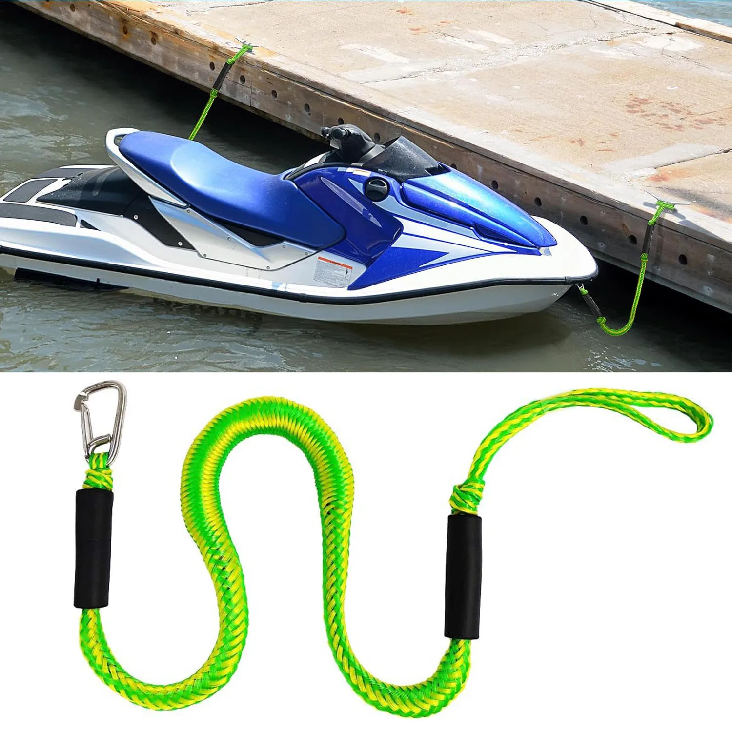 Boat Bungee Dock Lines Cords D - огляд і ціна Fishing Kayak Anchor