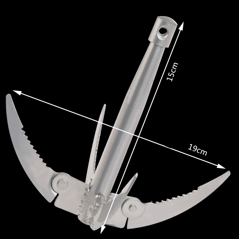 4 Claw Anchor Sickle Foldable  - огляд і ціна Fishing Kayak Anchor