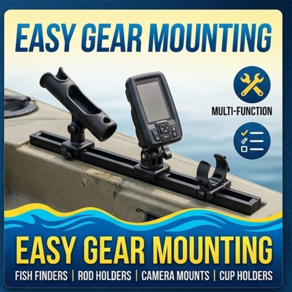 ABS Side Mount Kayak Slide Tra - огляд і ціна Fishing Kayak Storage Bag