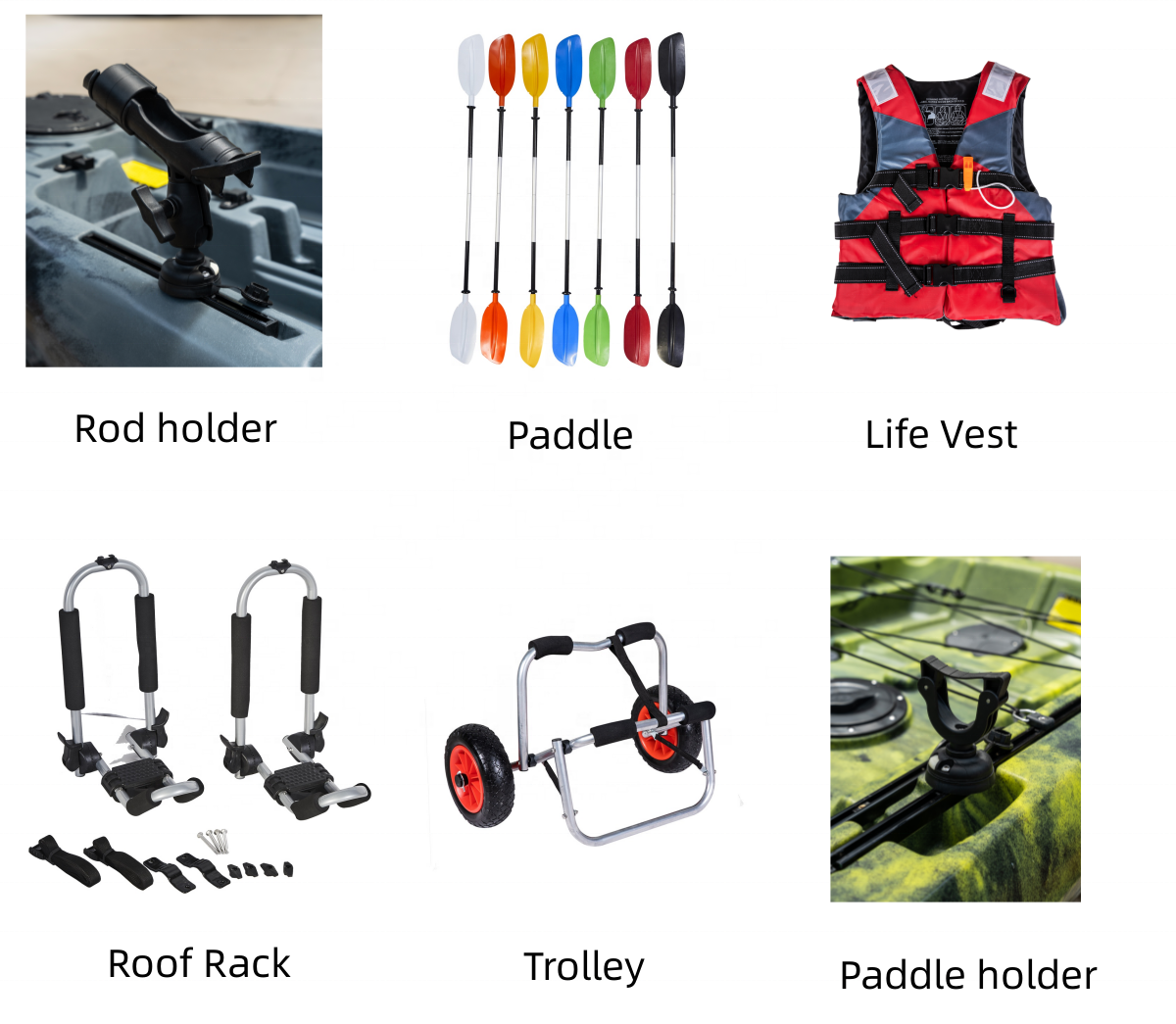LSF  Aluminum Durable Hand Kay - огляд і ціна Fishing Kayak Cart