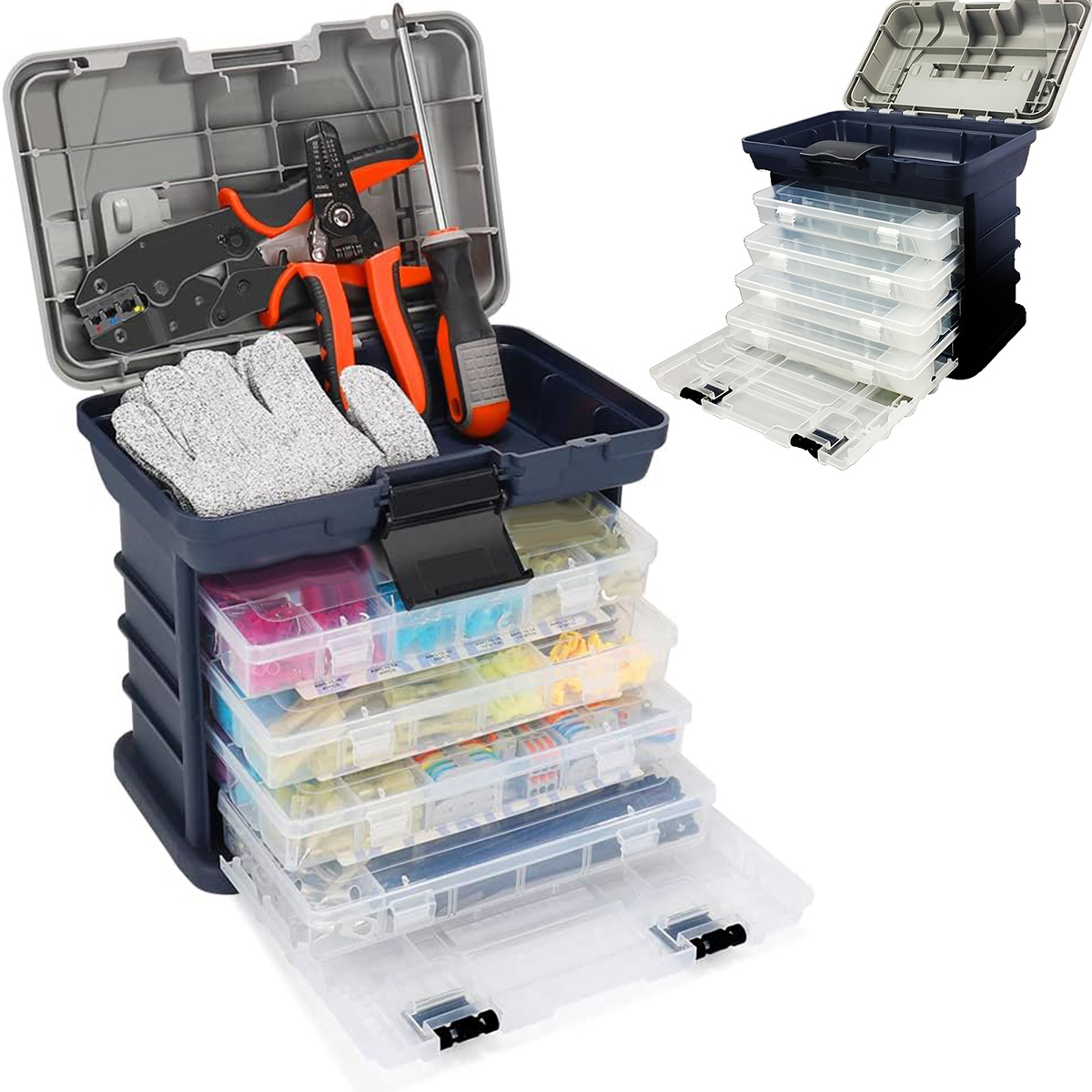 Multifunction Fashing Tackle B - огляд і ціна Fishing Kayak Crate