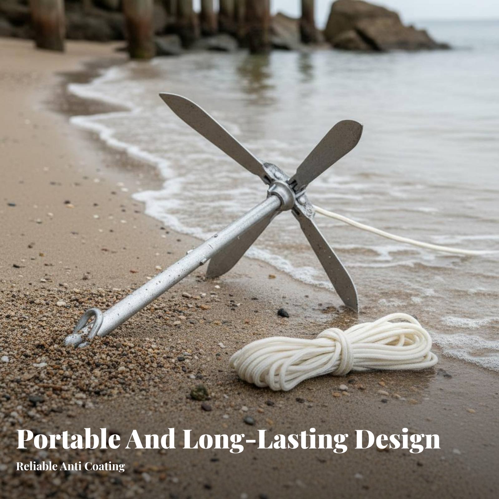 Lotus Anchor Foldable Carbon S - огляд і ціна Fishing Kayak Anchor