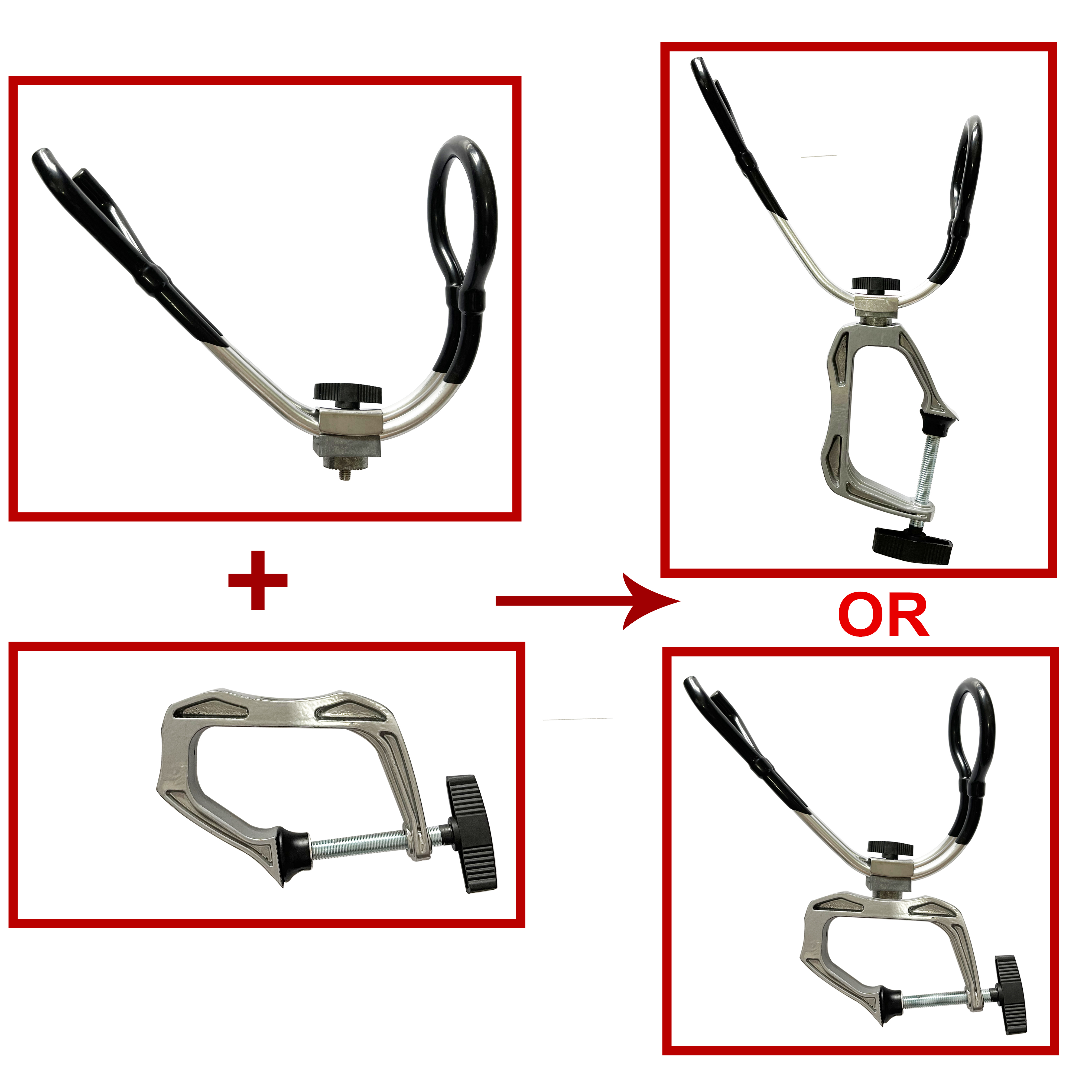 HiUmi High Duty Stainless Stee - огляд і ціна Fishing Kayak Rod Holder