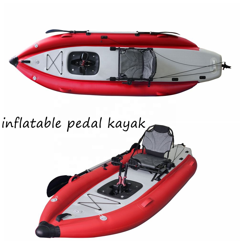 Hot Sale Inflatable Fishing Pe - огляд і ціна Fishing Kayak Pedal Drive