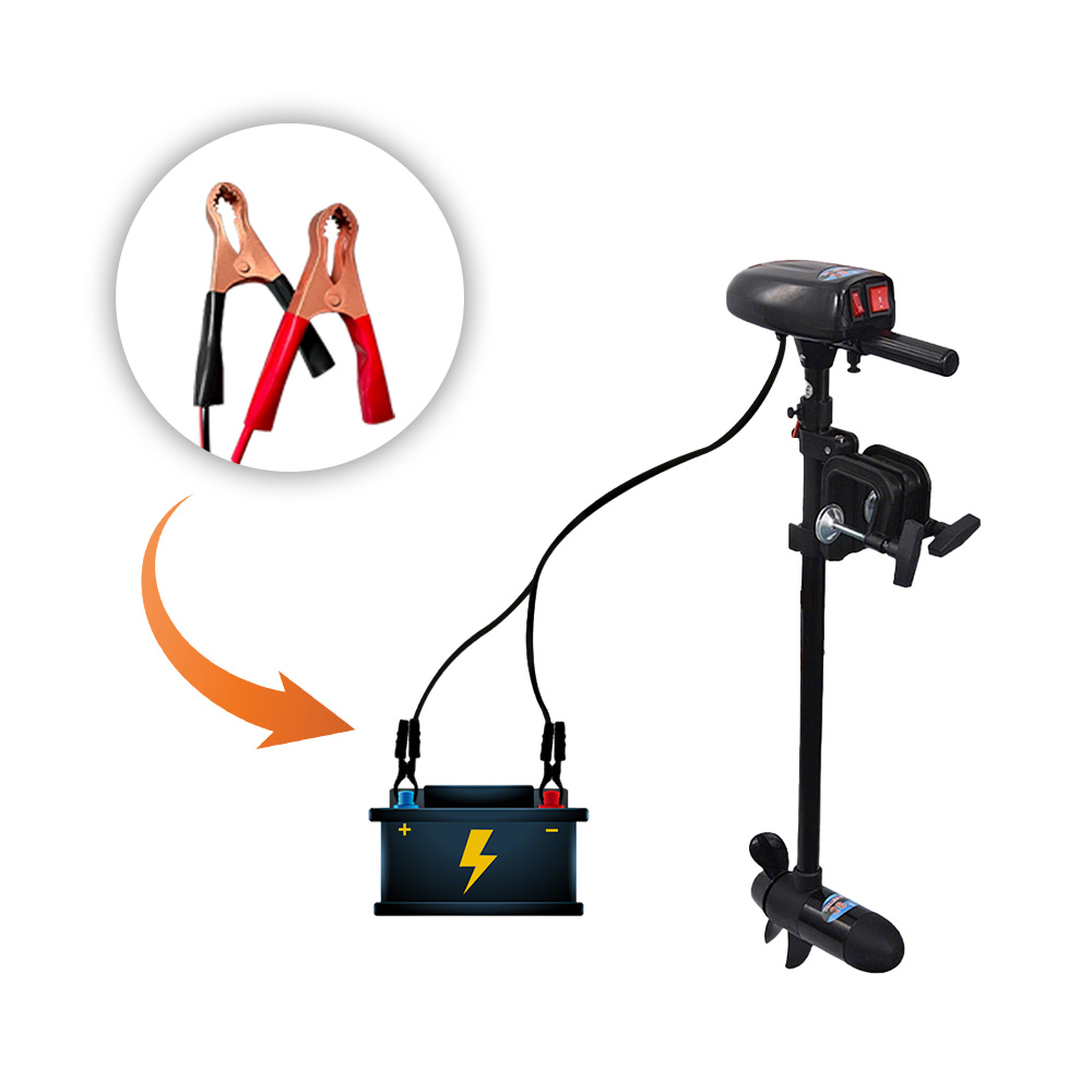 SAVAGE MARINE 12V 28LB Electri - огляд і ціна Fishing Kayak Trolling Motor