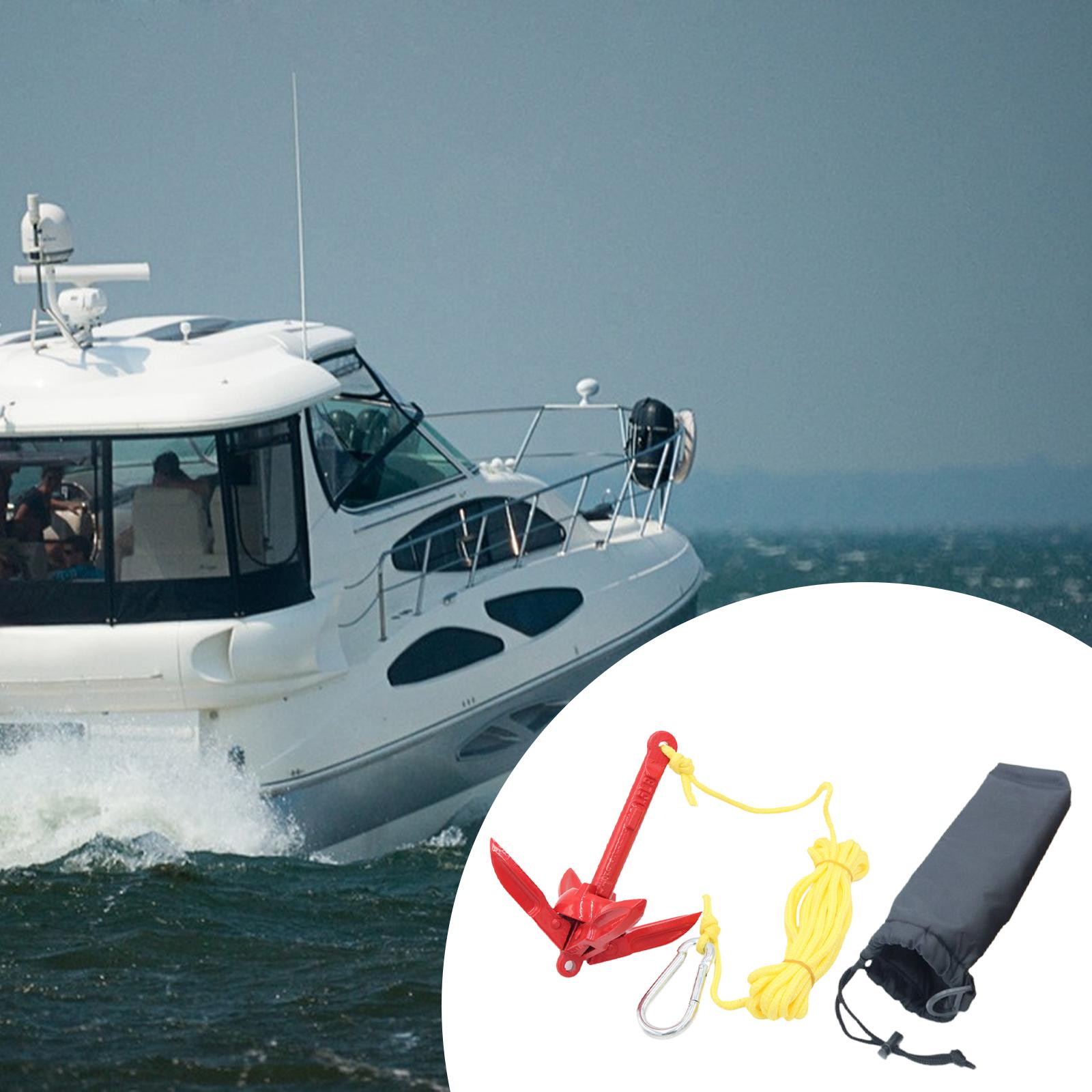 0.7kg Carbon Steel Folding Anc - огляд і ціна Fishing Kayak Anchor