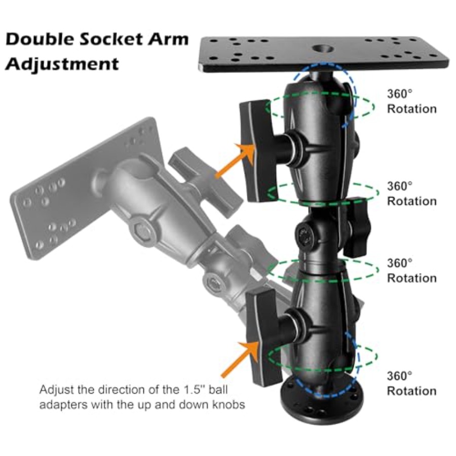 Boat/Kayak/Fishing Ball Fish F - огляд і ціна Fishing Kayak Fish Finder Mount