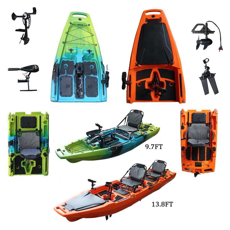 Factory Detachable Modular Ped - огляд і ціна Fishing Kayak Sit In