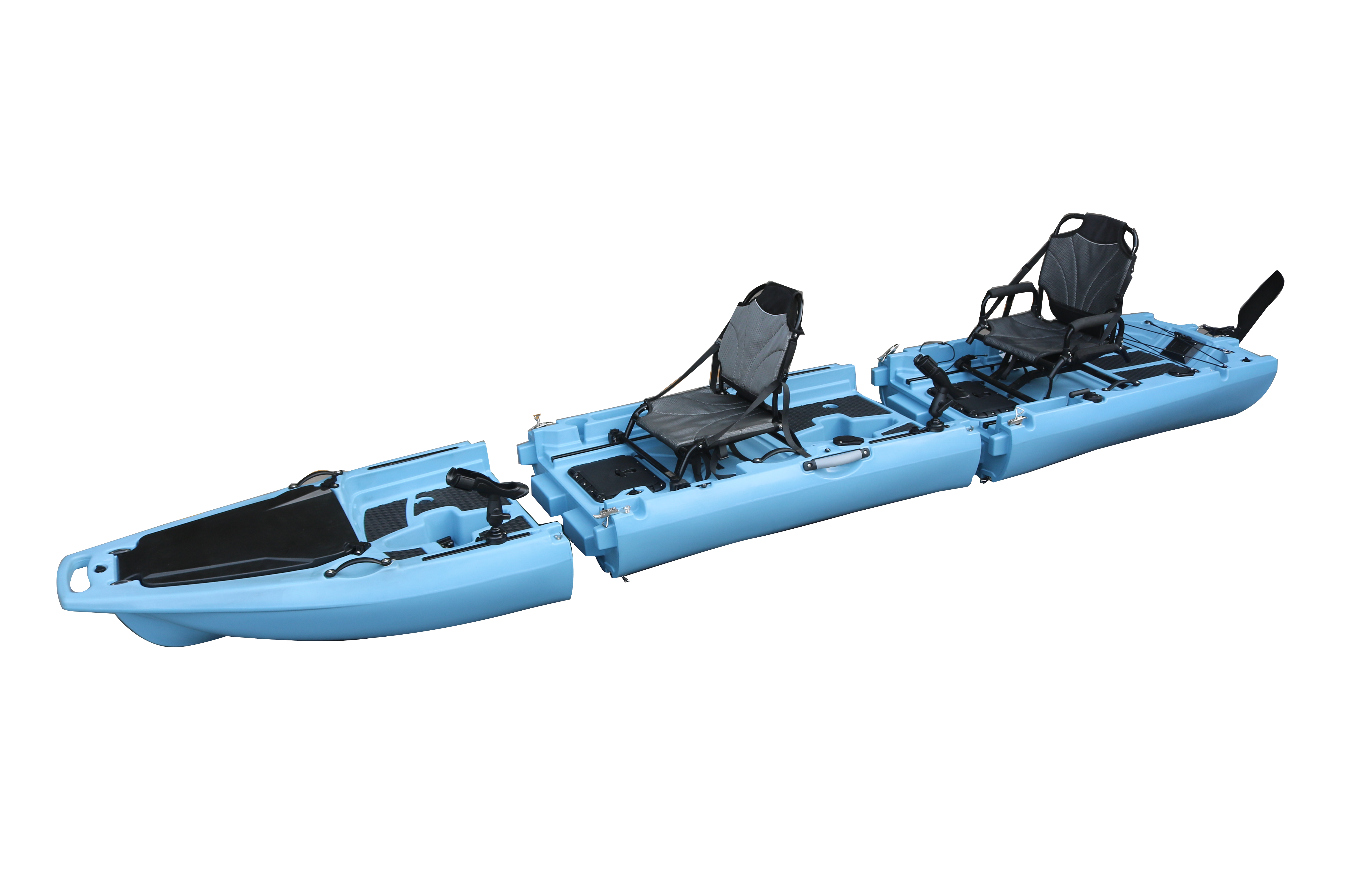 14FT 2 Person Detachable  Peda - огляд і ціна Fishing Kayak Seat