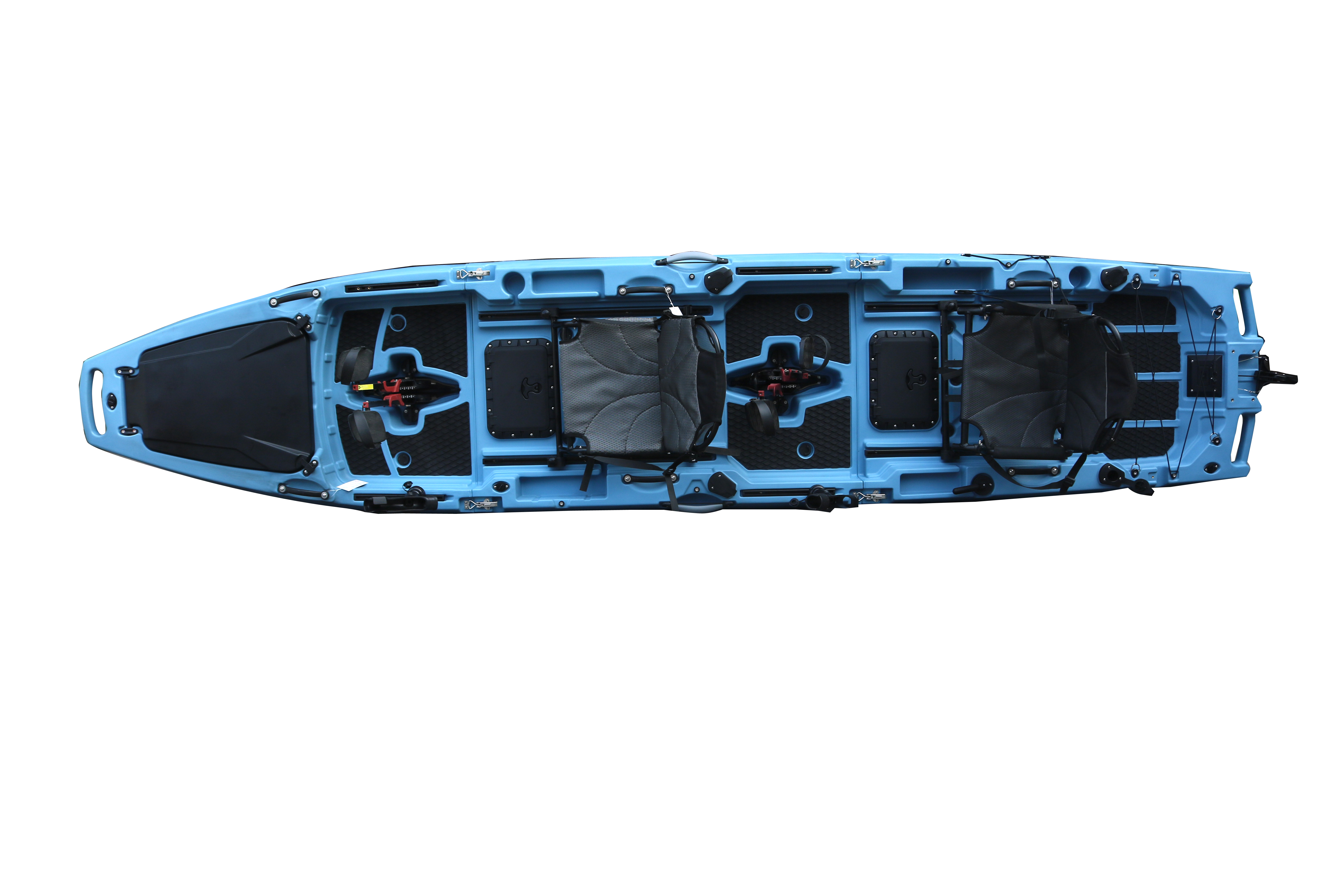 14FT 2 Person Detachable  Peda - огляд і ціна Fishing Kayak Seat