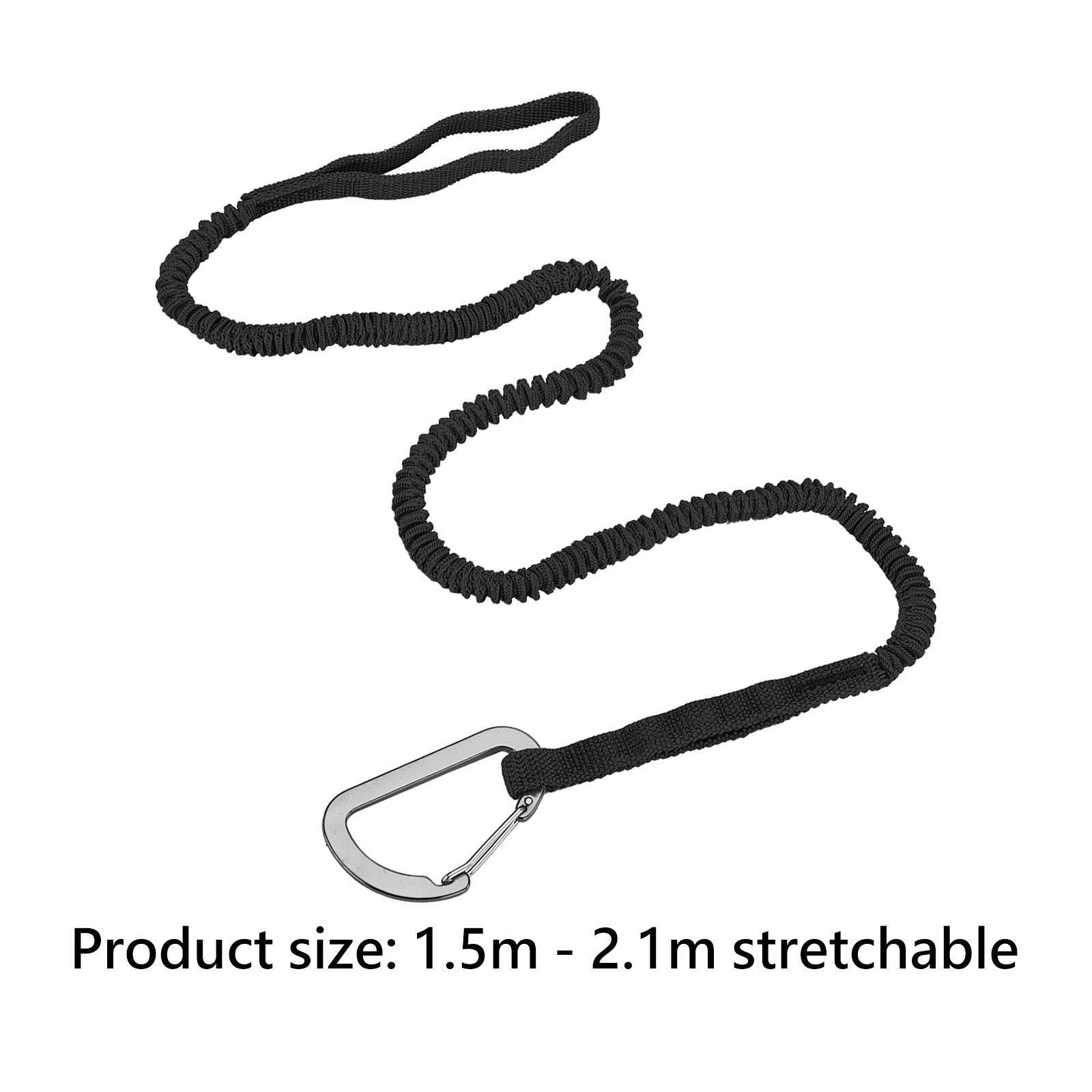 Boat Paddle Tether Elastic Lea - огляд і ціна Fishing Kayak Paddle Leash