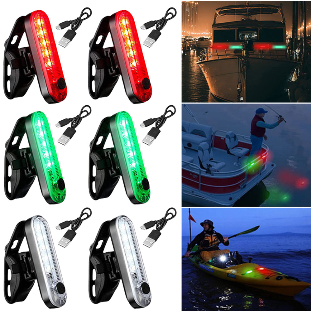 LED Boat Navigation Light USB  - огляд і ціна Fishing Kayak Storage Bag