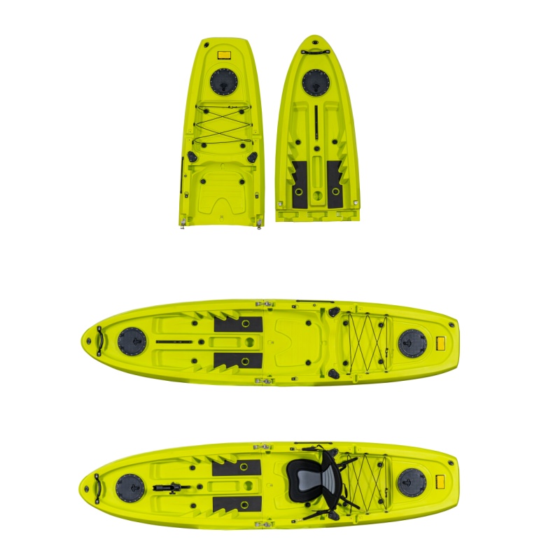 LSF Novel 3.3Meter 11FT Split  - огляд і ціна Fishing Kayak Pedal Drive