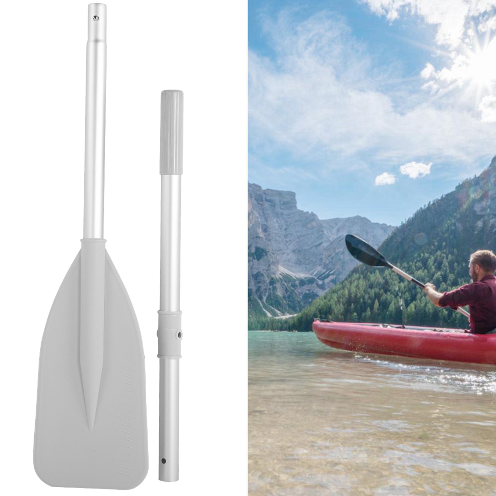 Paddle High Toughness Inflatab - огляд і ціна Fishing Kayak Trolling Motor