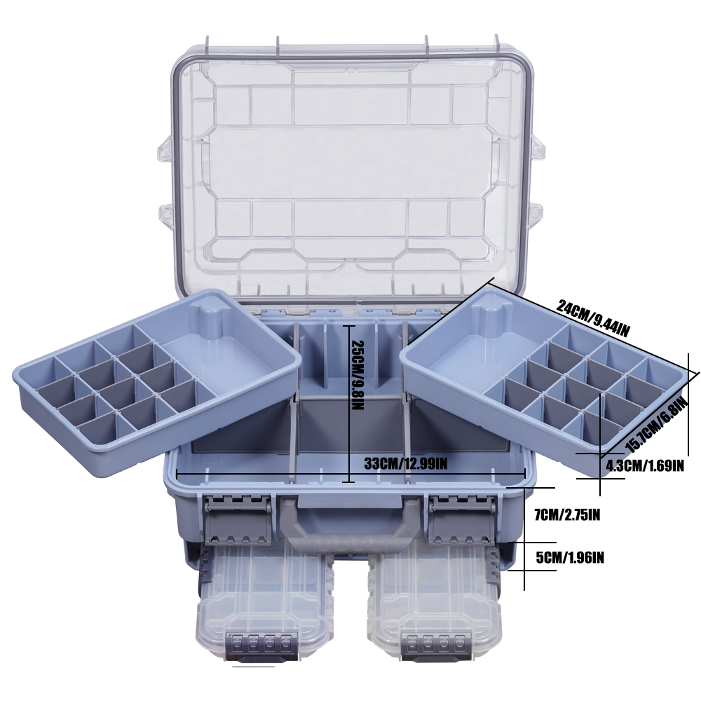 SAMOLLA Fishing Tackle Box Lar - огляд і ціна Fishing Kayak Crate