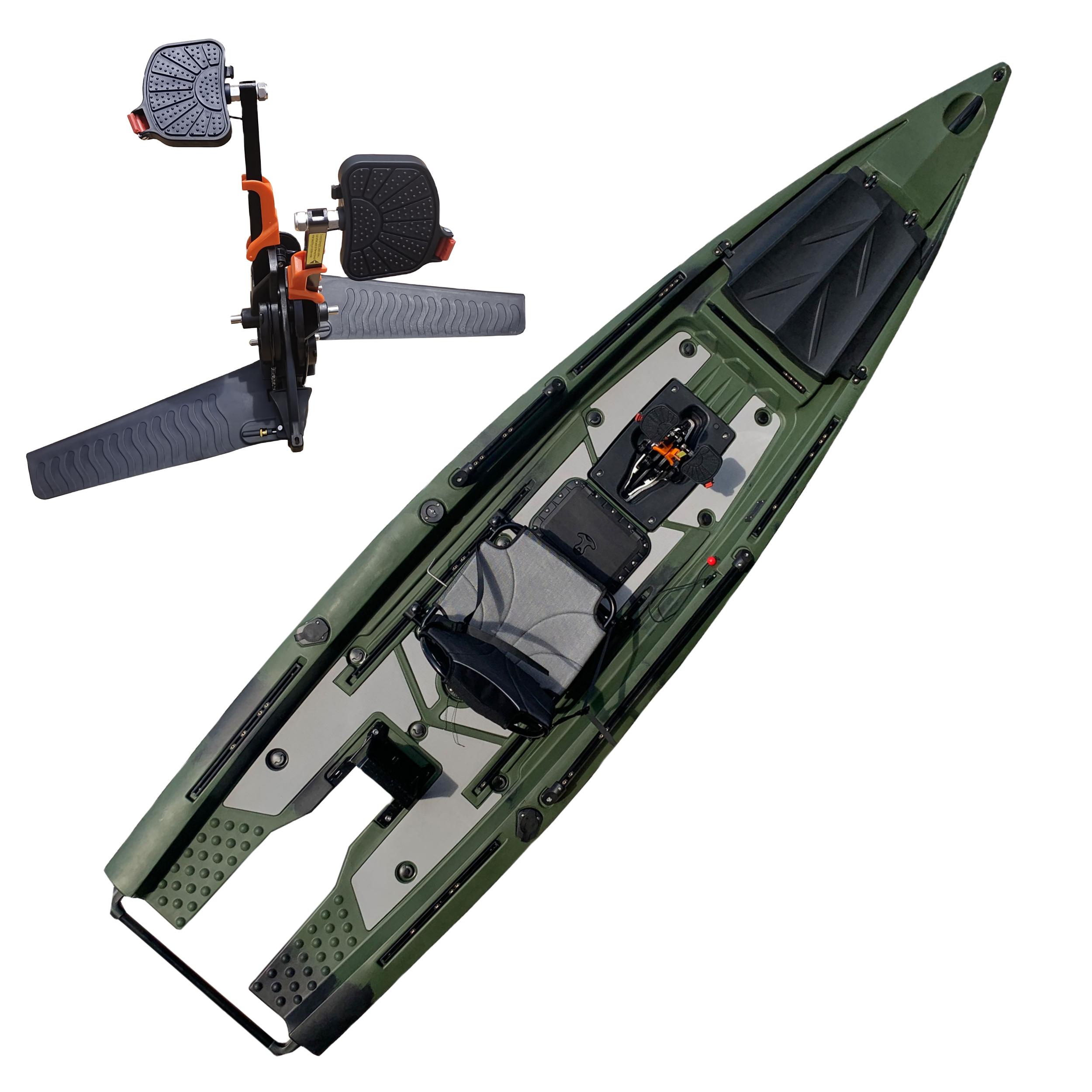 New Develop 4m Single Skiff Bo - огляд і ціна Fishing Kayak Sit In