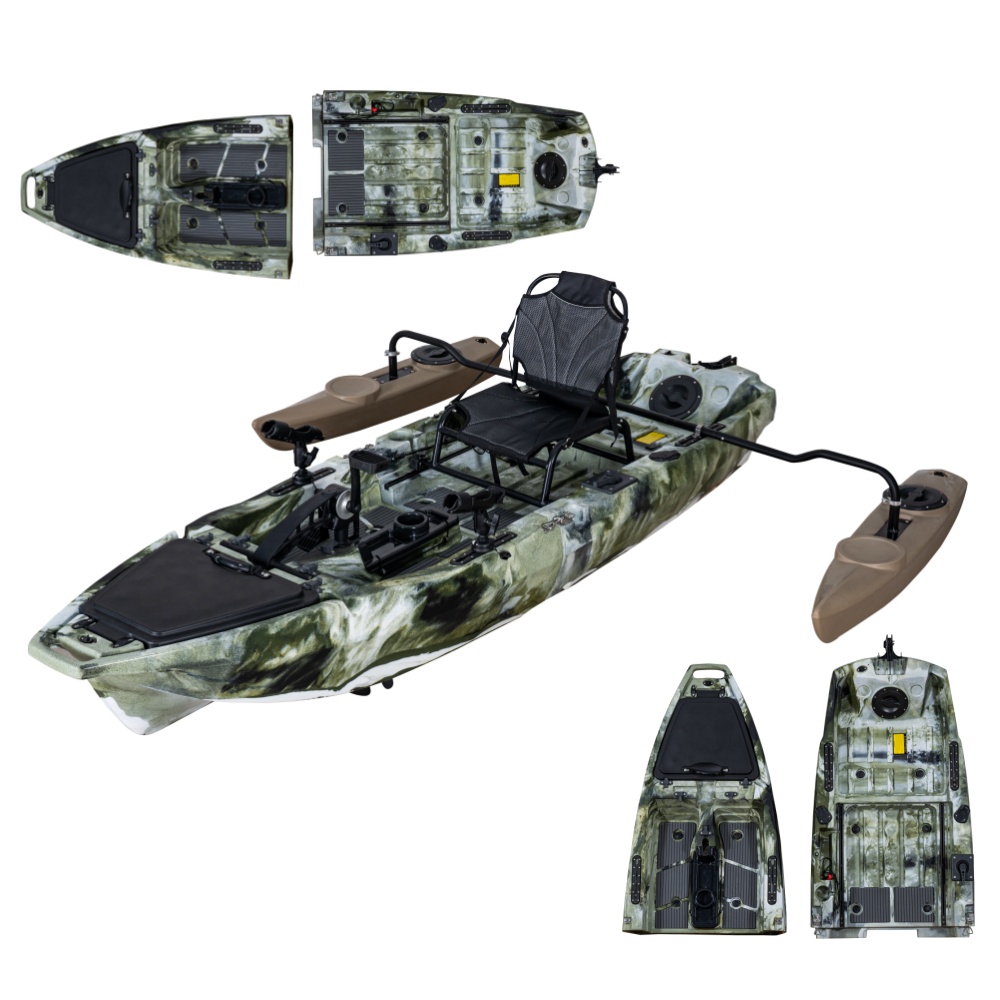 Super Lightweight 10ft Modular - огляд і ціна Fishing Kayak Pedal Drive