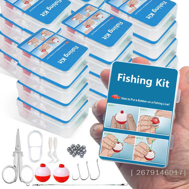 【YY26】24Pcs/Set Emergency Fish - огляд і ціна Fishing Kayak Crate