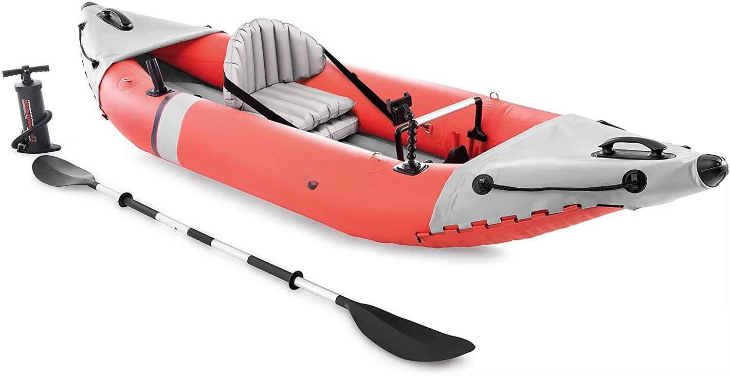 68303 Excursion Pro K1 Inflata - огляд і ціна Fishing Kayak Rod Holder