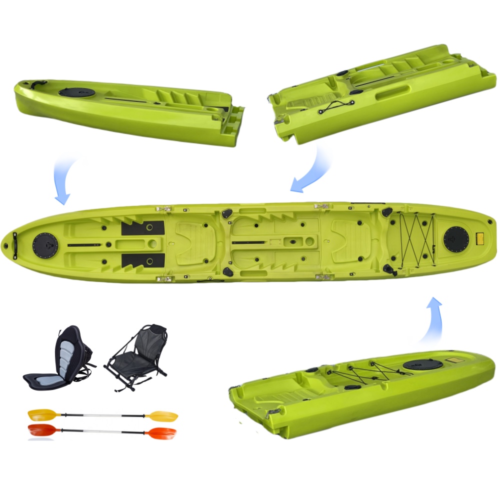 New Modular Tandem Double Sit- - огляд і ціна Fishing Kayak Paddle